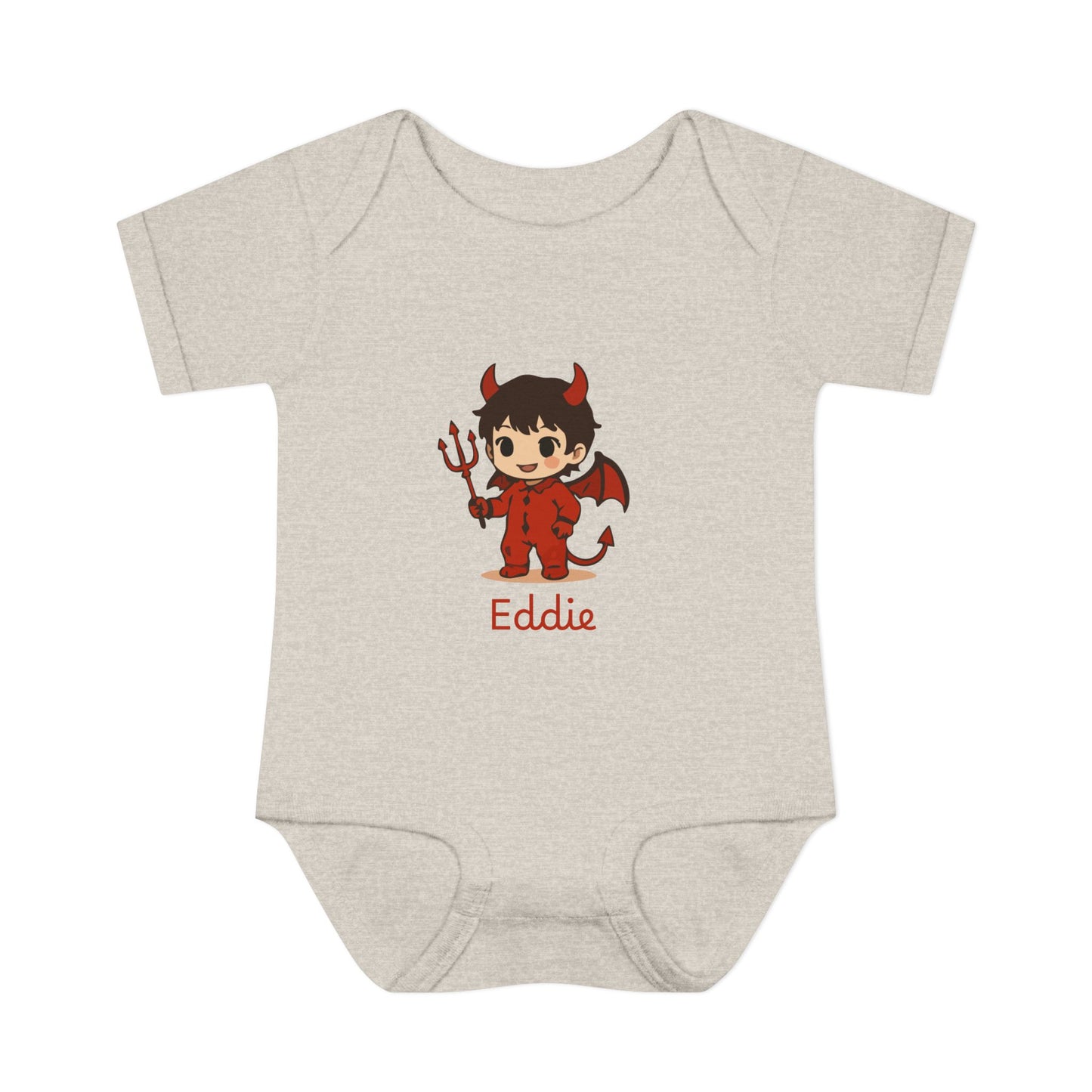 Personalized Devil Baby Bodysuit | Infant First Halloween Costume