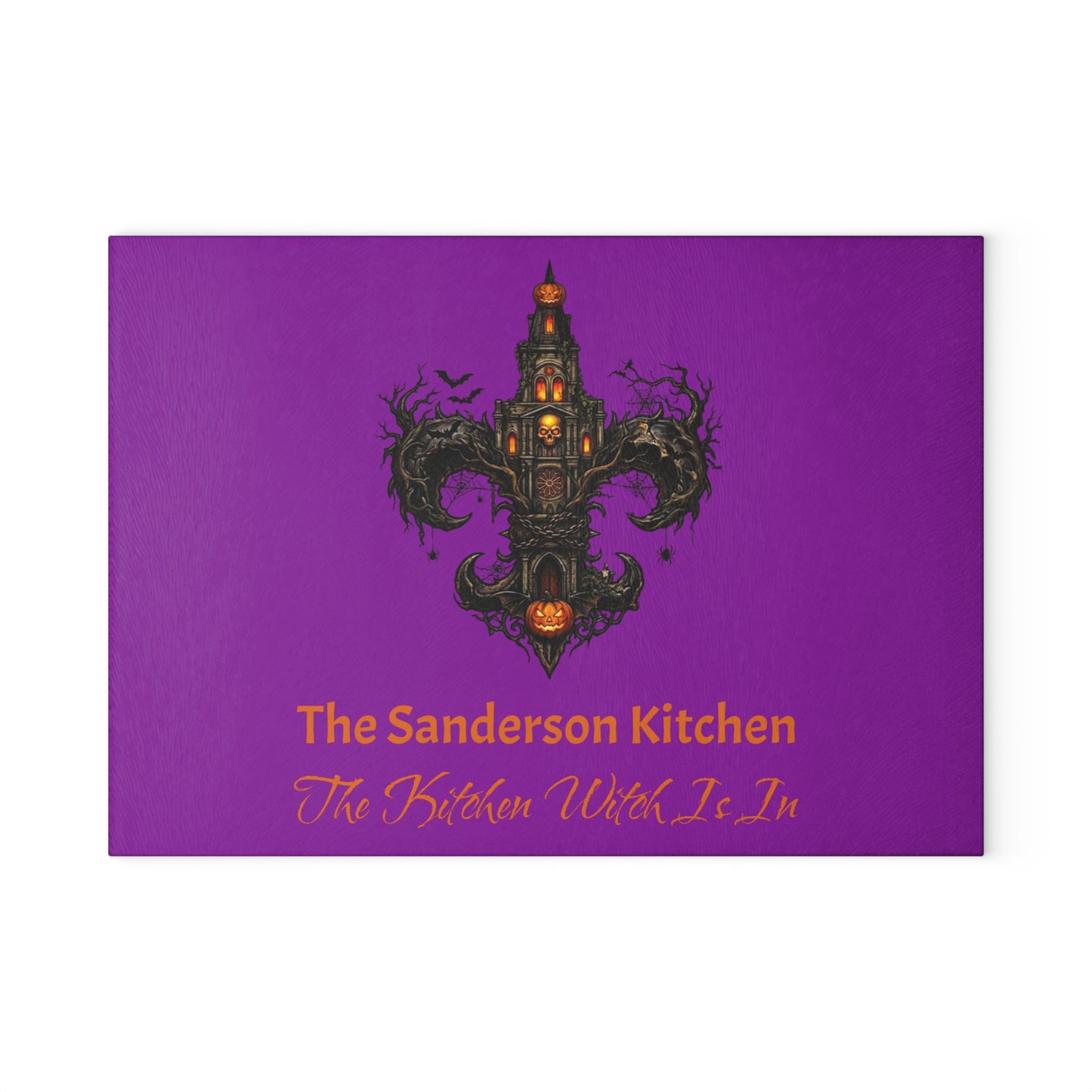 Personalized St. Louis Cathedral Cutting Board | Halloween Kitchen