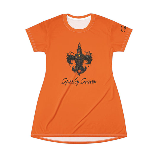 Custom Name Gothic NOLA Sleep Shirt | Halloween T-Shirt Dress