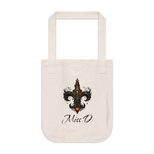 Personalized New Orleans Gothic Fleur-de-Lis Tote Bag