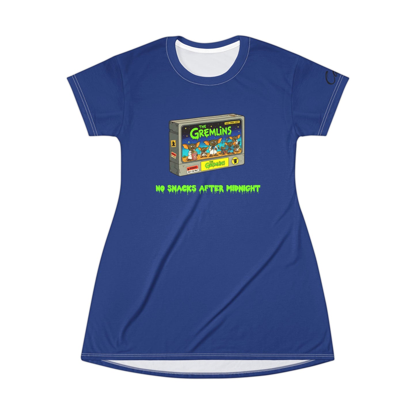 No Snacks After Midnight Graphic Nightshirt | Gremlin T-Shirt Dress