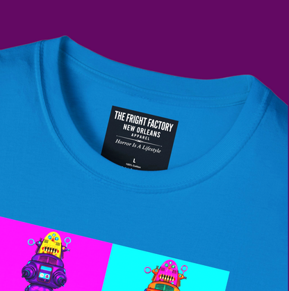 Personalized Retro Pop Art B9 Robot T-Shirt | Sci-Fi Clothing