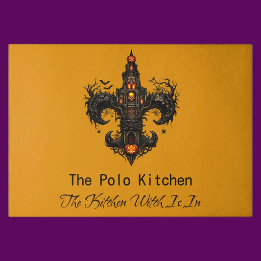 Custom Name Haunted St. Louis Cathedral Glass Cutting Board