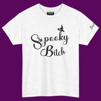 Personalized Spooky Bitch Graphic Tee | Cute Halloween T-Shirts