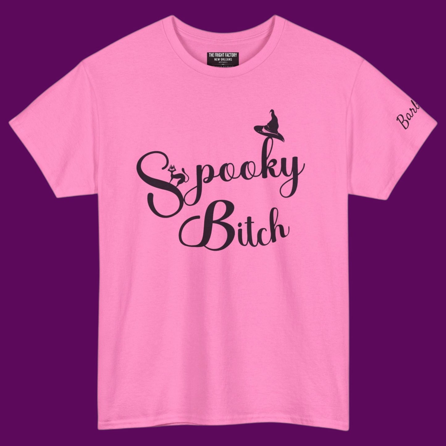 Personalized Spooky Bitch Graphic Tee | Cute Halloween T-Shirts