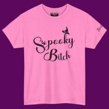 Personalized Spooky Bitch Graphic Tee | Cute Halloween T-Shirts
