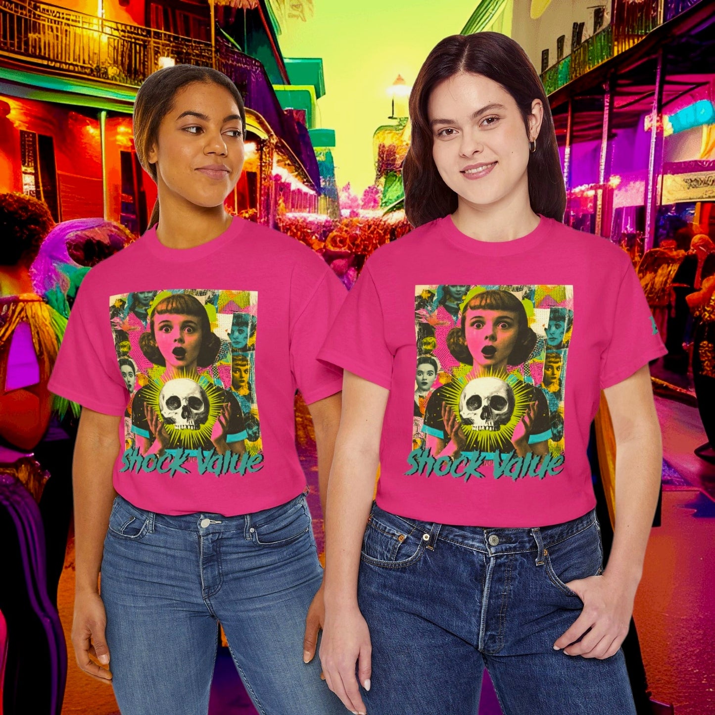 Personalized Pop Art Shirt | Shock Value Graphic Tee
