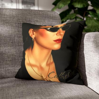 Custom Catherine Deneuve The Hunger Pillowcase | Horror Decor