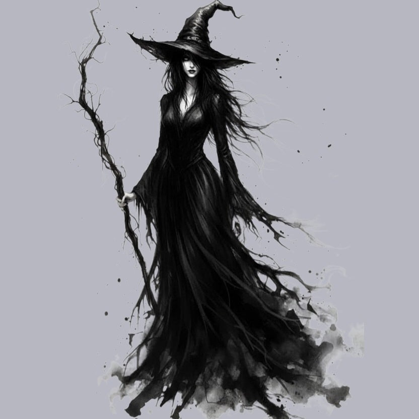 Pure Magic Witch Graphic Nightshirt | Gothic Aesthetic Dress