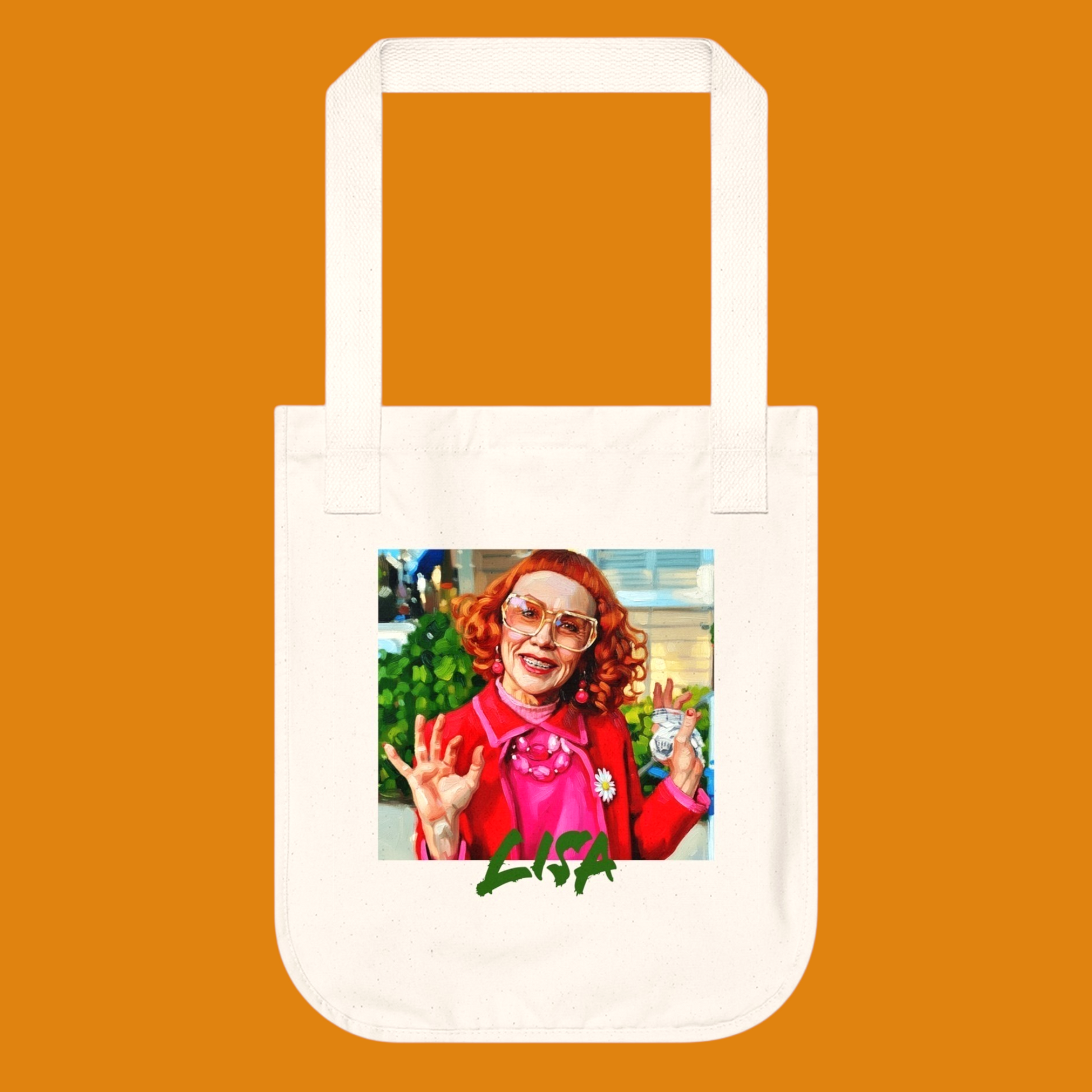 Carry your essentials with a touch of malice. This Aunt Gladys cotton tote bag is a personalized horror gift designed by Fright Factory NOLA. Shop now.