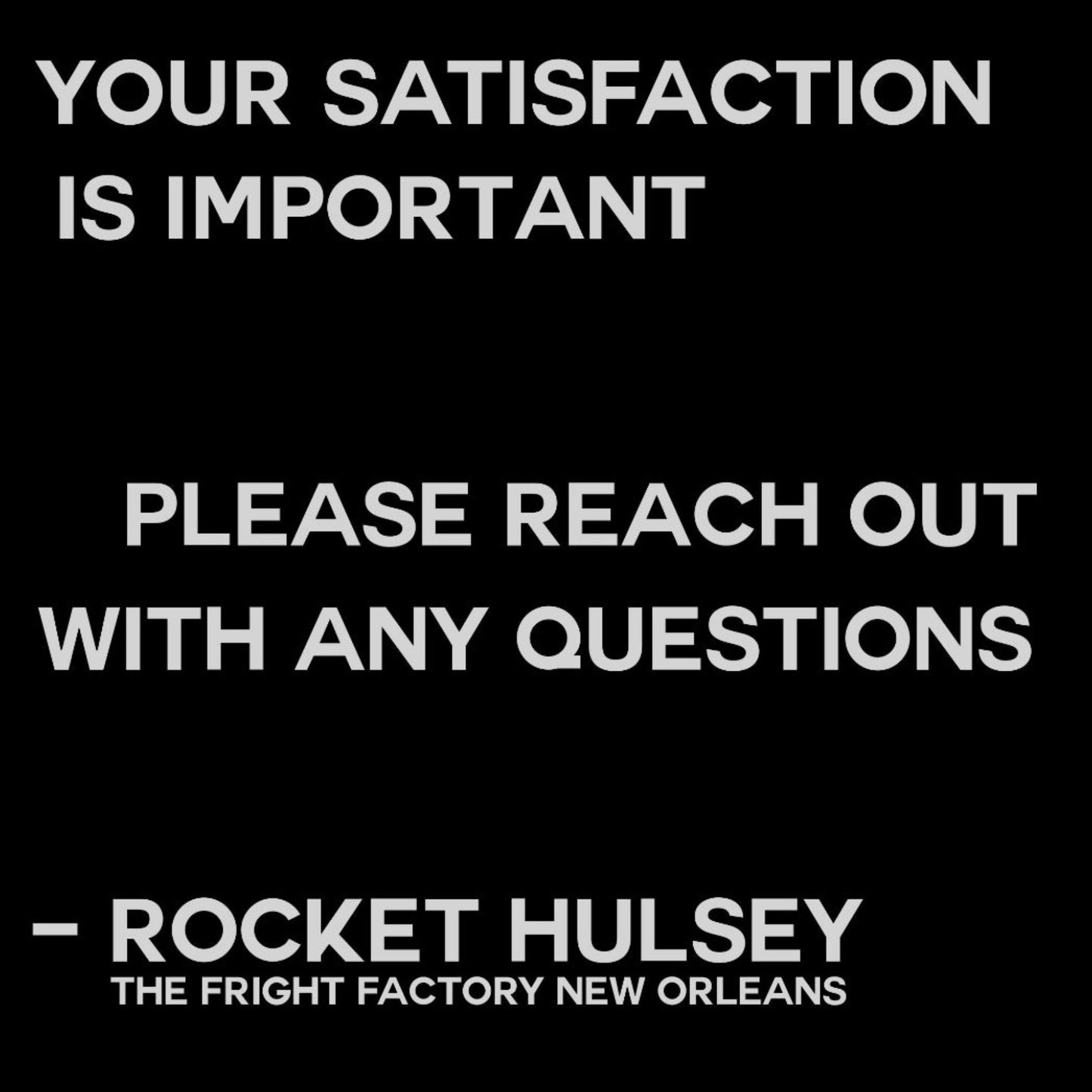 Custom horror related gifts are waiting to be personalized in The Fright Factory NOLA gift shop.